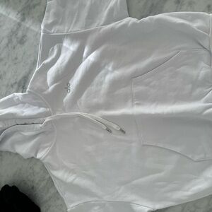 White limited edition alo hoodie